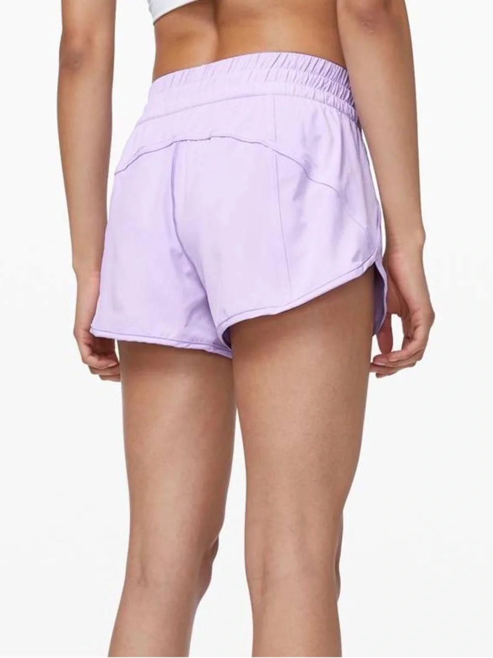 lululemon Tracker Shorts V 4” Sheer Violet SHVL Purple Athletic Running size 12 - Picture 2 of 12